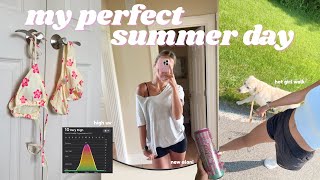 A Perfect Summer Day In My Life Tanning, Cleaning Reset, & Love Island
