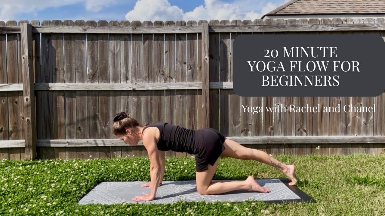 20 Minute Beginner Yoga Flow Outdoors 🌿 Gentle Full Body Stretch