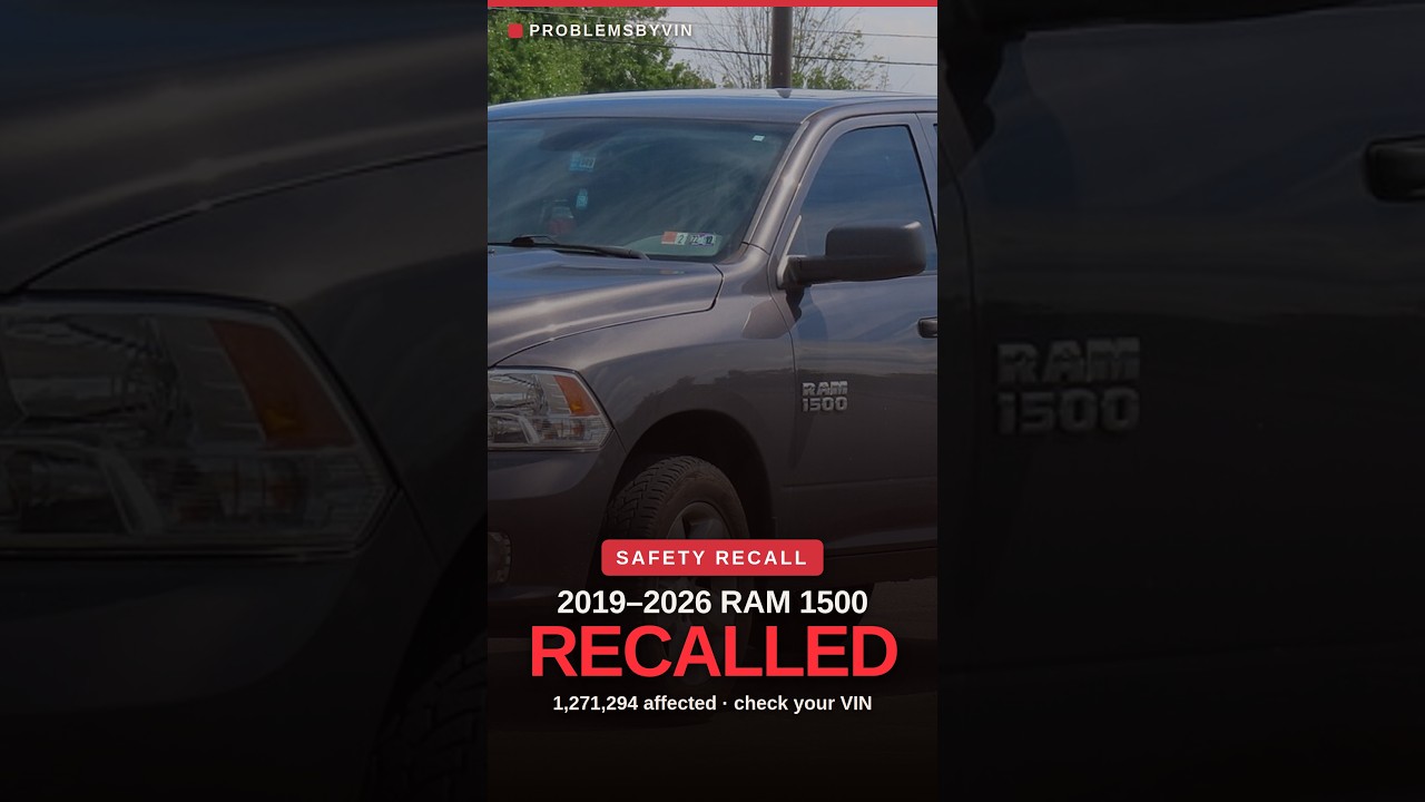 2026 RAM 1500 recall — video thumbnail