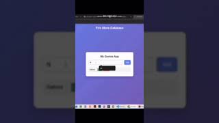 Created a Todo App  (Firestore and Firebase) #beginnerproject #coding #codingtutorial #firebase