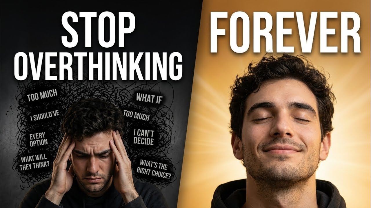 How to Stop Overthinking in 104 Seconds - YouTube