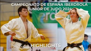 Campeonato de España Iberdrola Junior de Judo 2024- Highlights.