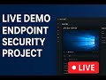 Live Demo: Endpoint Security Project with Real-Time Screen View #RDP #ITSecurity