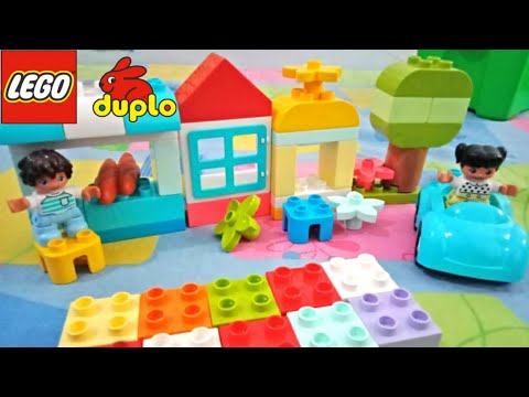 Lego 10696 'Medium Creative Brick Box' Unboxing, Part Analysis, Speed build and Review. 
