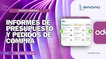 ODOO Compras | Tutorial 32 📌 Informes de presupuestos y pedidos de compra