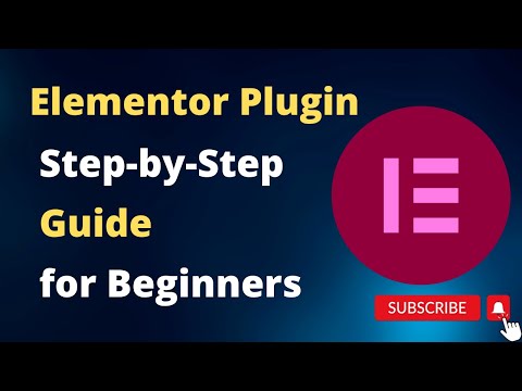 Elementor  Wordpress plugin Tutorial for begginers