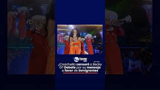 ¿Coachella censuró a Beckey G? Debate por mensaje a favor de inmigrantes