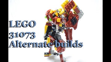 LEGO 31073 組み替え【ロボット】/Alternate builds【mech】