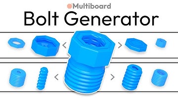 How To Use The Multiboard Bolt Generator