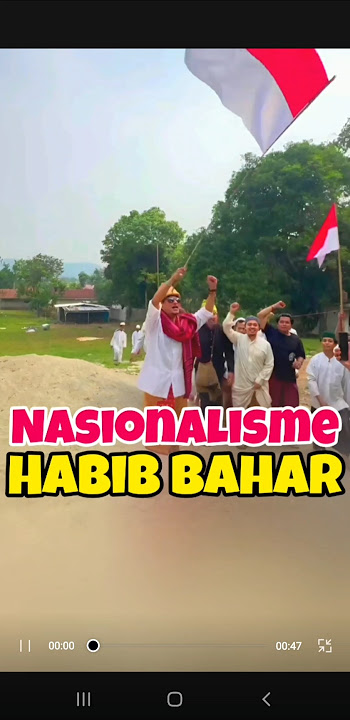HABIB BAHAR SEMANGAT HARI KEMERDEKAAN NKRI 🔥 #habibbahar #habibbaharbinsmith