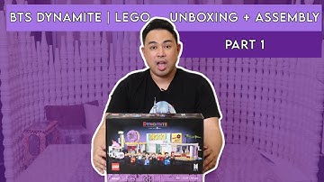 BTS DYNAMITE | LEGO | UNBOXING + ASSEMBLY PART 1!