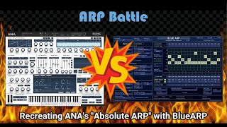 ARP Battle: ANA Arp vs BlueARP, Mono vs Poly, also featuring BlueARP DM & Korg EX-8000