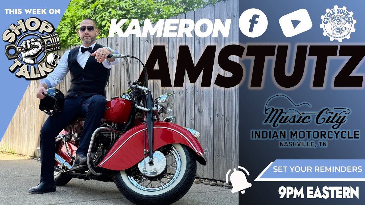 ShopTalk Episode 322: The Future of Indian Motorcycles with Kameron Amstutz