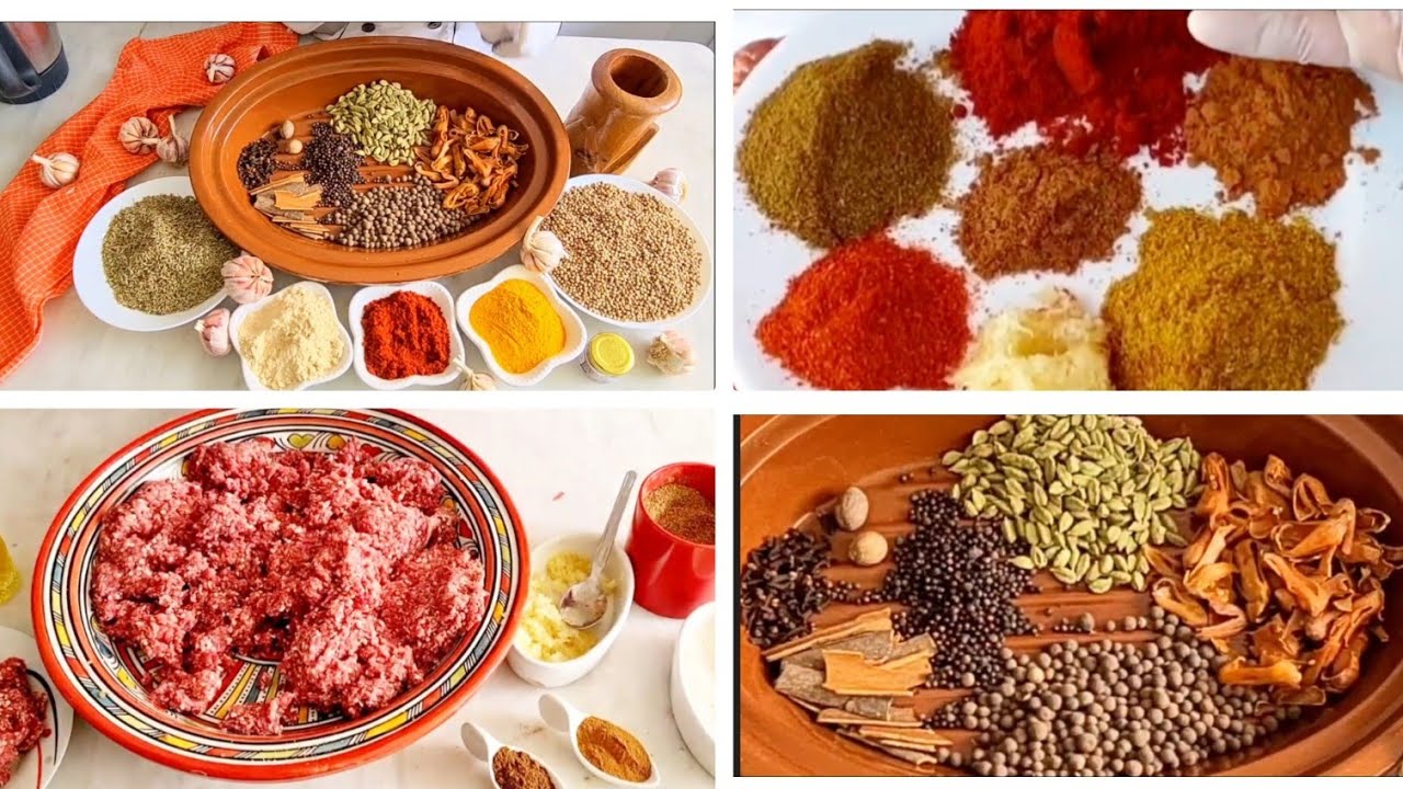 العطرية لي طلبتوها مني .لمروزية الشورما واللحم المفروم يابس فالشمس بالذ العطرية