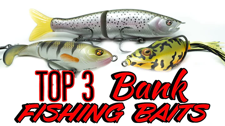 Top 3 Baits For Summer Bank Fishing!