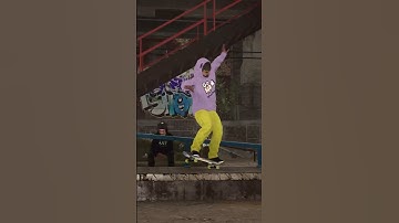 Nollie Nose Manual, 2x Manual Revert, Nollie Gazelle out in Session (Skate Sim) 🥳 #shorts