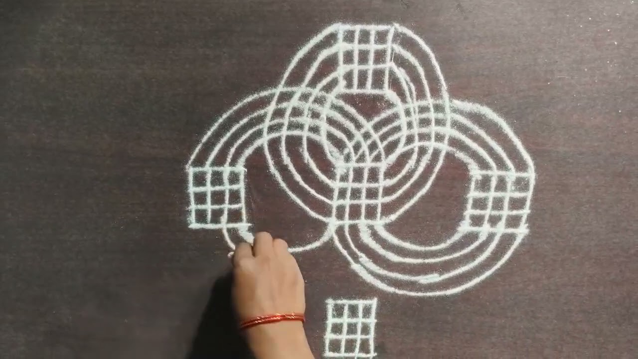 Dhanur masam muggulu🌹 nelaganta geethala muggulu🌹 sankranthi muggulu🌹 rangoli