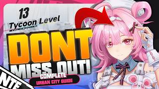The MOST IMPORTANT System! Tycoon Level Explained! Complete City Urban Management System Guide | NTE