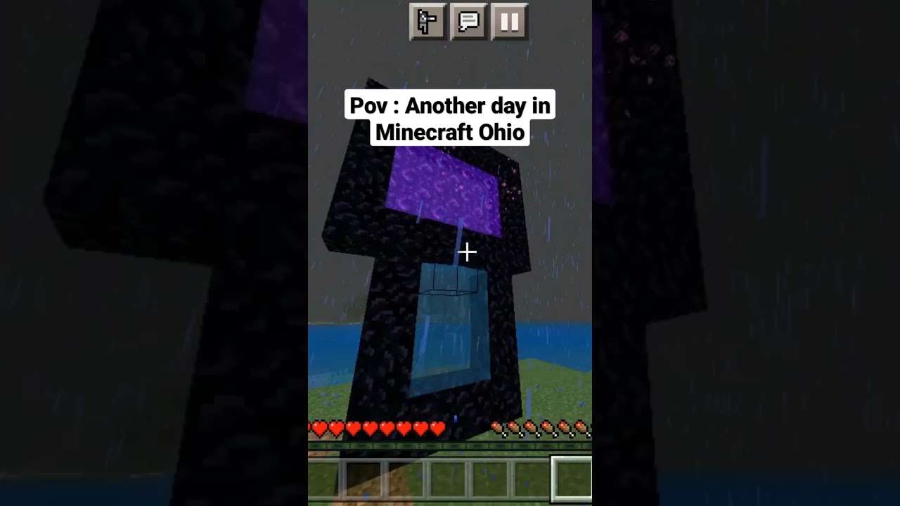 Pov : Another day in Minecraft ohio 