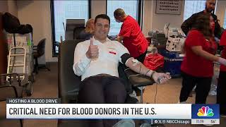 NBC 5 Chicago: NBC Tower Blood Drive with Kellie O'Connell