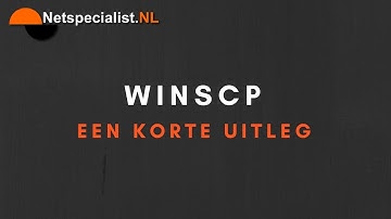werken met winscp