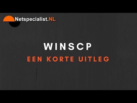 werken met winscp