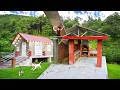 Alone Build Dream House | Constructing Strong Brick Pillars for the Kitchen