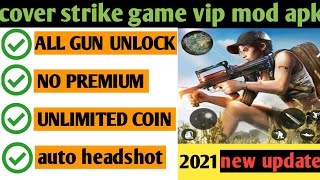 cover strike game vip mod apk || all premium unlock || 2021 screenshot 5