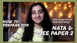 My NATA AND JEE PAPER 2 Experience !! + TIPS FOR FUTURE ASPIRANTS !!