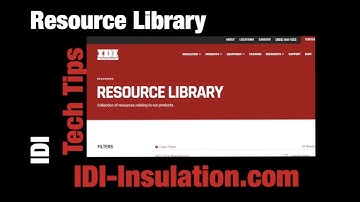 IDI Tech Tip: Resource Library