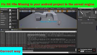 How to Fix Android Packaging failed in the unreal engine