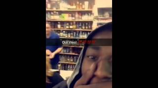 Starboy Out West In Chicago At Liquor Store With Thot