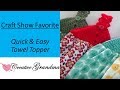 How To Crochet (Quick & Easy) Towel Topper! Free Pattern! How To Crochet (Quick & Easy) Towel Topper! Free Pattern!