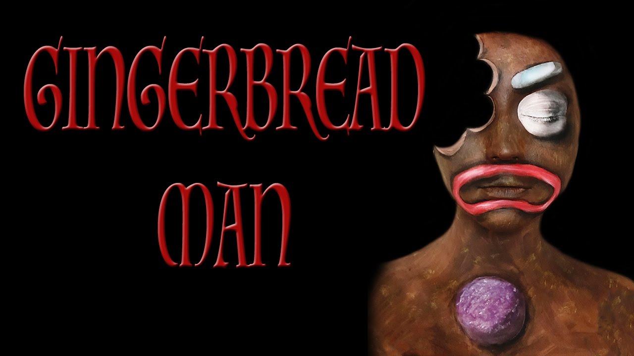 GINGERBREAD MAN Christmas Makeup Tutorial YouTube