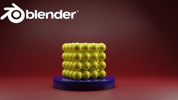 How to make easy abstract design using Array Modifier in blender 2.8| part 1