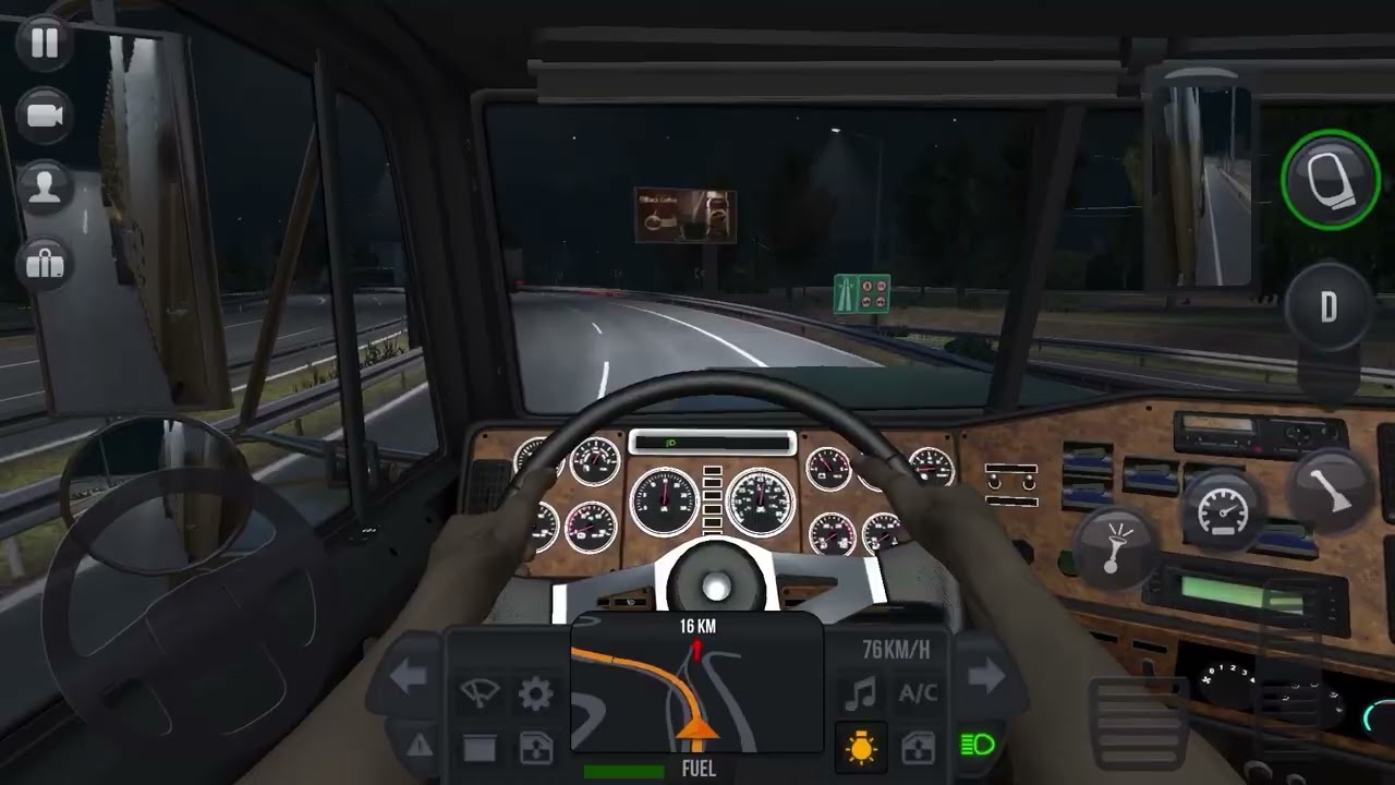 I’ve driven 61 miles! (Truck Simulator ultimate)