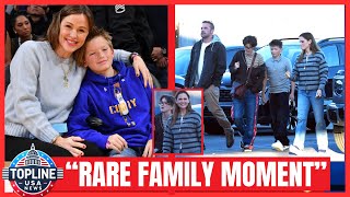 Ben Affleck & Jennifer Garner All Smiles on Rare Family Outing With Kids