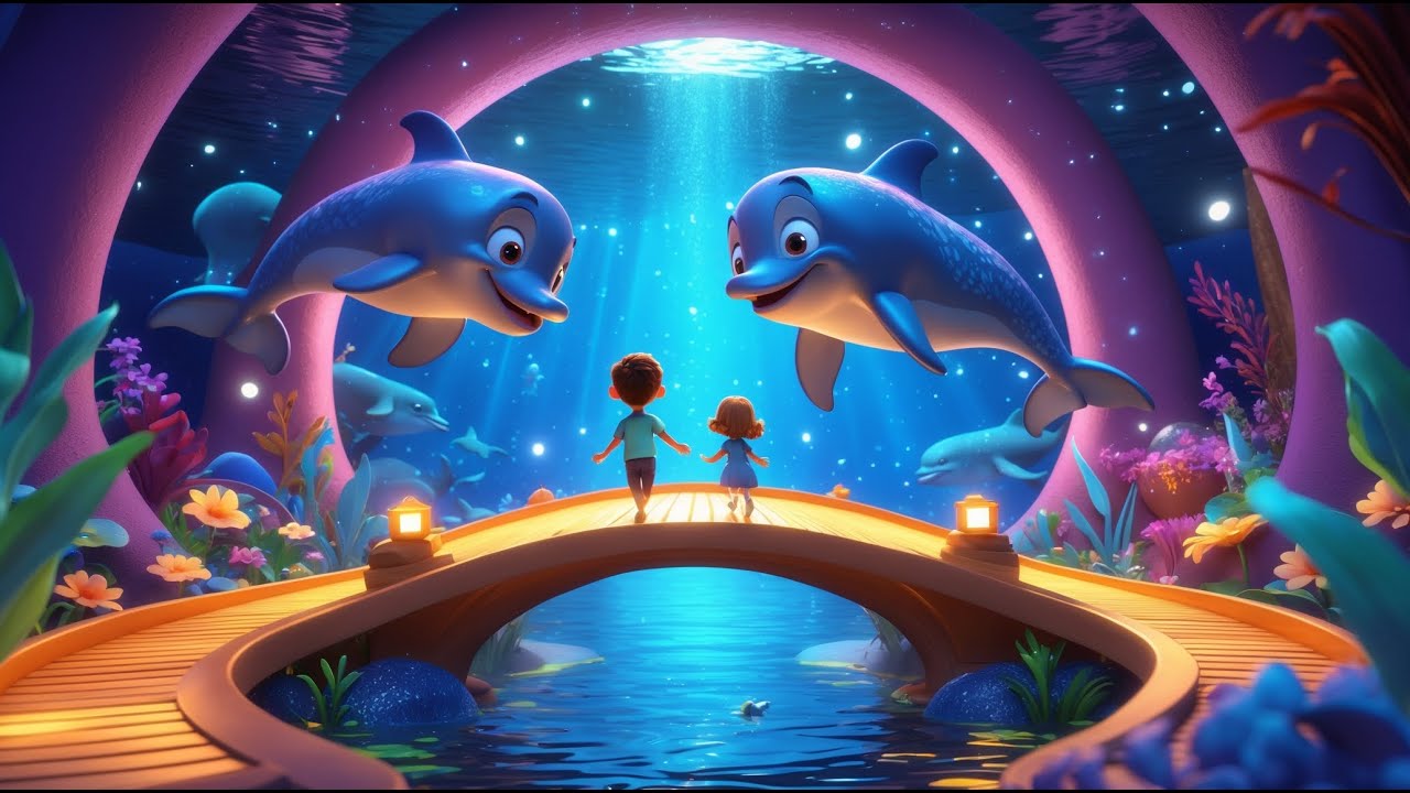 The Dolphin’s Dream Bridge – Gentle Piano Lullaby for Children The Dolphin’s Dream Bridge – Gentle Piano Lullaby for Children