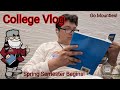 Spring Semester begins! College Vlog