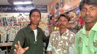 Dr prabh Visit my shop | bai nu mil ke bhut khusi hoi | Raghu Art's & vlog zone