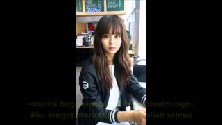 Video thumbnail of "Byul - Remember (Romanji+Indonesia translate) Ost Who Are You? School 2015"