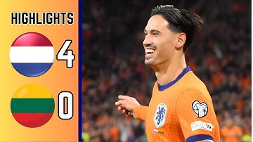 Hoe domineerde Nederland Litouwen met 4-0? 🤯🔥 | Hoogtepunten WK 2026 #voetbal #wcq2026