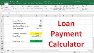 ExcelでPMT関数を使用してローンの支払いを計算する方法
