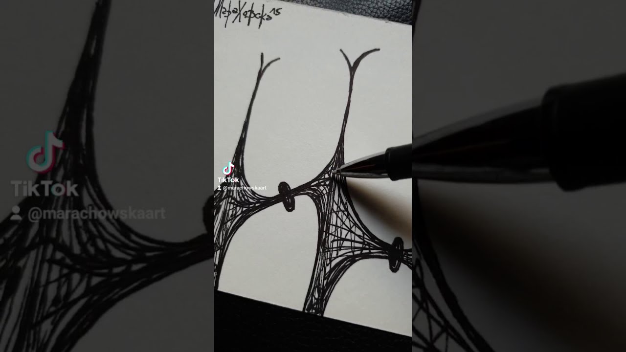 MARIA MARACHOWSKA - ORIGINAL DRAWING "BRIDGE" 2021 