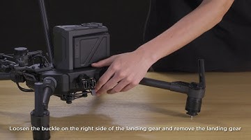 DJI Matrice 210 – Mounting the Upward Gimbal