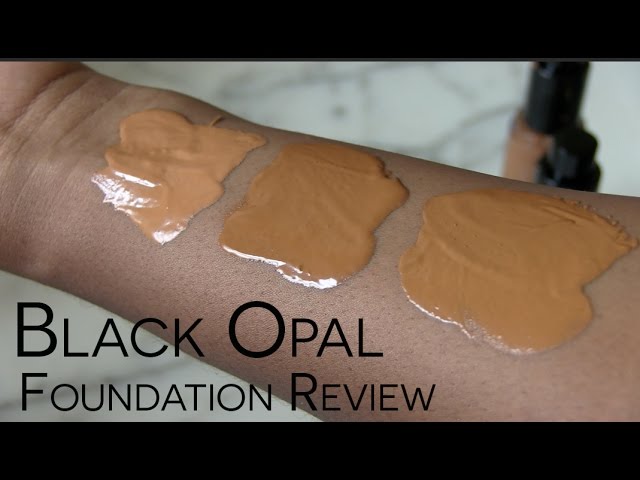 Review & Demo: Black Opal True Color Liquid Foundation