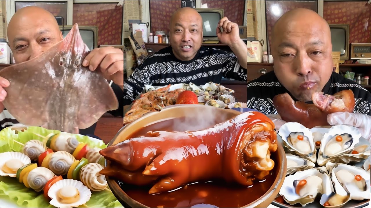 【ASMR】【MUKBANG】SPICY BRAISED PORK BELLY | EATING SHOW | CHINESE FOOD | 食べる | 吃播 