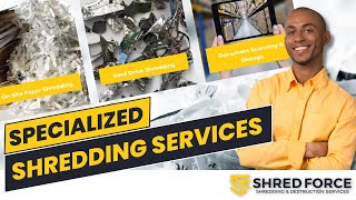 Specialized Shredding Services in Miami - Miami-Dade, Broward, West Palm Beach, and Monroe County