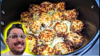 How to make stuffed mushrooms in an air fryer using Costco mushrooms by Food Chain TV 1,003 views 4 months ago 6 minutes, 57 seconds