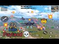 💀32.KILLS Fiather✈️ Jet vs🚀💥 Tank 💥 Robot 🤖 helicopter🚁 #bgmi #payload #pubgmobile #viralvideo 
